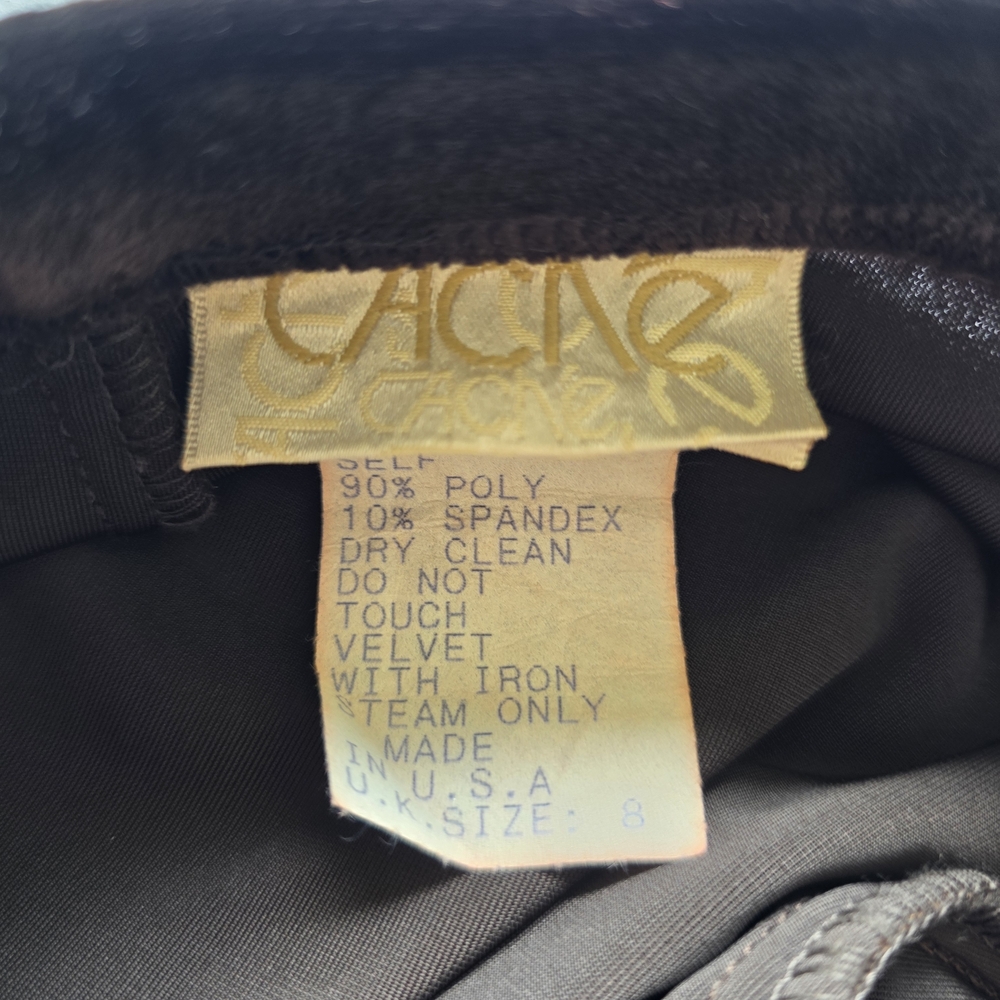 Brown Velvet Pants by Cache